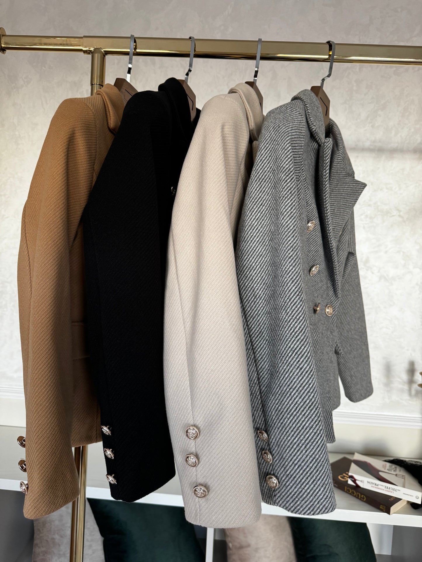 Памучен блейзър